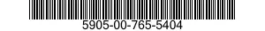 5905-00-765-5404 RESISTOR,VARIABLE,NONWIRE WOUND, 5905007655404 007655404