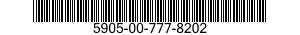 5905-00-777-8202 RESISTOR,VARIABLE,WIRE WOUND,PRECISION 5905007778202 007778202