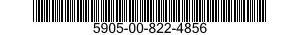 5905-00-822-4856 RESISTOR,FIXED,COMPOSITION 5905008224856 008224856