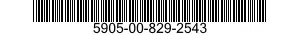 5905-00-829-2543 RESISTOR,VARIABLE,NONWIRE WOUND, 5905008292543 008292543