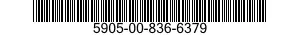 5905-00-836-6379 RESISTOR,VARIABLE,WIRE WOUND,NONPRECISION 5905008366379 008366379