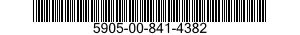 5905-00-841-4382 RESISTOR,VARIABLE,WIRE WOUND,NONPRECISION 5905008414382 008414382