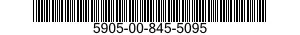 5905-00-845-5095 RESISTOR,FIXED,WIRE WOUND,INDUCTIVE 5905008455095 008455095