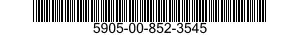 5905-00-852-3545 RESISTOR,VARIABLE,WIRE WOUND,NONPRECISION 5905008523545 008523545
