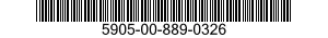 5905-00-889-0326 RESISTOR,ADJUSTABLE 5905008890326 008890326