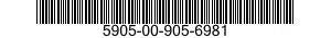5905-00-905-6981 RESISTOR,VARIABLE,WIRE WOUND,PRECISION 5905009056981 009056981