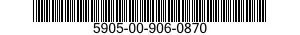 5905-00-906-0870 RESISTOR,VARIABLE,WIRE WOUND,PRECISION 5905009060870 009060870