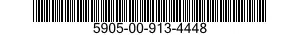 5905-00-913-4448 RESISTOR,FIXED,FILM 5905009134448 009134448