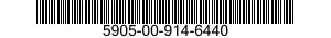 5905-00-914-6440 RESISTOR,FIXED,FILM 5905009146440 009146440