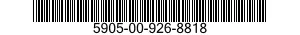 5905-00-926-8818 RESISTOR,VARIABLE,NONWIRE WOUND,NONPRECISION 5905009268818 009268818