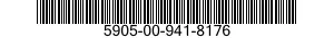 5905-00-941-8176 RESISTOR,THERMAL 5905009418176 009418176