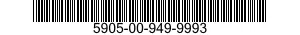 5905-00-949-9993 RESISTOR,VARIABLE,WIRE WOUND,NONPRECISION 5905009499993 009499993