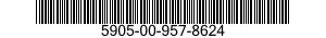 5905-00-957-8624 RESISTOR,VARIABLE,NONWIRE WOUND, 5905009578624 009578624
