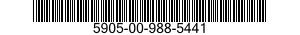 5905-00-988-5441  5905009885441 009885441