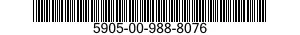 5905-00-988-8076 RESISTOR,FIXED,WIRE WOUND,NONIND 5905009888076 009888076