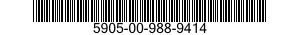 5905-00-988-9414  5905009889414 009889414