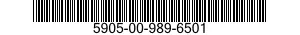 5905-00-989-6501  5905009896501 009896501