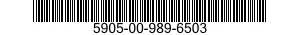 5905-00-989-6503  5905009896503 009896503
