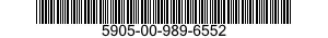 5905-00-989-6552  5905009896552 009896552