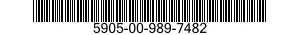 5905-00-989-7482  5905009897482 009897482