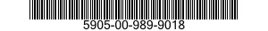 5905-00-989-9018  5905009899018 009899018