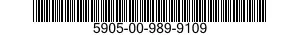 5905-00-989-9109  5905009899109 009899109