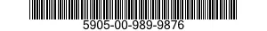 5905-00-989-9876  5905009899876 009899876