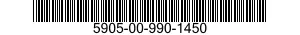 5905-00-990-1450  5905009901450 009901450