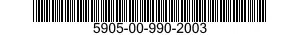 5905-00-990-2003  5905009902003 009902003
