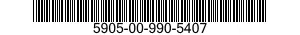 5905-00-990-5407  5905009905407 009905407