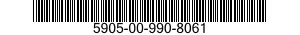 5905-00-990-8061  5905009908061 009908061