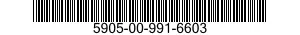 5905-00-991-6603  5905009916603 009916603