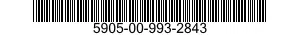 5905-00-993-2843  5905009932843 009932843