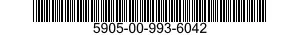 5905-00-993-6042  5905009936042 009936042