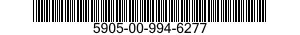5905-00-994-6277  5905009946277 009946277