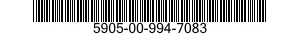 5905-00-994-7083  5905009947083 009947083