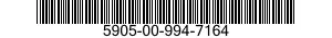 5905-00-994-7164 RESISTOR,FIXED,WIRE WOUND,INDUCTIVE 5905009947164 009947164