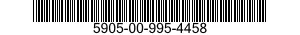 5905-00-995-4458  5905009954458 009954458