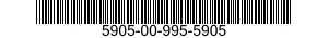 5905-00-995-5905 RESISTOR,VARIABLE,NONWIRE WOUND, 5905009955905 009955905
