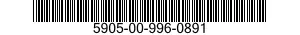 5905-00-996-0891  5905009960891 009960891