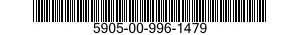 5905-00-996-1479  5905009961479 009961479