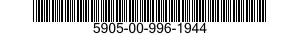 5905-00-996-1944  5905009961944 009961944