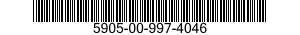 5905-00-997-4046  5905009974046 009974046
