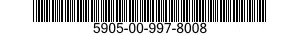 5905-00-997-8008  5905009978008 009978008