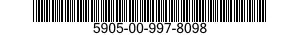 5905-00-997-8098  5905009978098 009978098