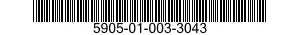 5905-01-003-3043  5905010033043 010033043