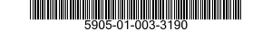 5905-01-003-3190  5905010033190 010033190