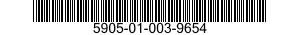 5905-01-003-9654  5905010039654 010039654