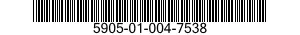 5905-01-004-7538  5905010047538 010047538