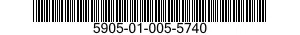 5905-01-005-5740  5905010055740 010055740